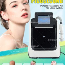 Picosecond Q-switch Nd Yag Freckle Eyebrow Remove Tattoo Removal Carbon Peeling For 532nm 1064nm 1320nm Pico L-aser Machine