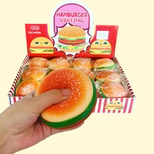 Pinch Le Burger Lala Le Push Bubble Balls Flour Burger Vent Decompression Toys Creative Children's Gifts Adults Unzip Gifts