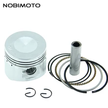Piston Assembly for 110cc Dirt Bikes Go Karts ATV52.4mm Piston 13mm Pin Set  SUIT for  ALL Chinese  125CC AIR COOL 2HH-120