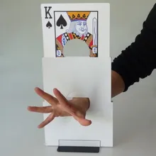 Playing Card Arm Chopper - Stage Magic Tricks illusion Fun Classic Magic Toys Party Magia Show Recommend