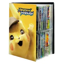 Pokemon Cards Album Book Collections Holder Cartoon Characters Game Cards Map Binder 240Pcs Loaded List Folder Cool Kids Toys