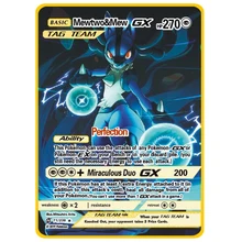 Pokemon Cards Pikachu VMAX GX EX Lucario Charizard Mew Shiny Gold Cards Game Series Children Collection Toys for Christmas Gifts