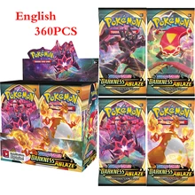 Pokemon TCG: XY Darkness Ablaze Sealed Shining Fates Booster Box English French Spanish Collectible Trading Card Game Toy cards