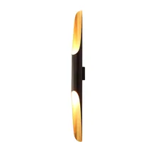 Post-modern simple American restaurant creative aisle double ended and decorated wall lamp