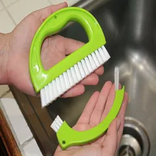 Practical Grout Brush Tile Grout Cleaner Cleaning Tool  For Bathroom Kitchen Shower Tile And Other Areas Around Sinks And Tubs