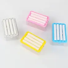 Practical Soap Bubble Box with Bubbler Multi-function Plastic Spring Design Foaming Soap Box