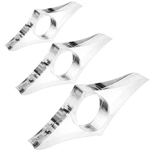 Pragmatic Clear Book Page Holder Thumb  Acrylic Reading Tools for Readers Book Lover Students Librarians 3 Sizes