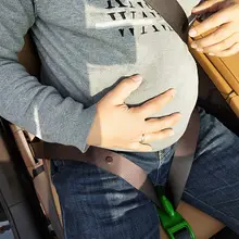 Pregnant woman car seat belt protective belt anti-strain car special protection fetal belt