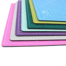 Professional A5 PVC Cutting Mat Hole Punches Leather Tool Cutting Pad Engraving Knife Mat Self-healing  Multi-purpose wholesale