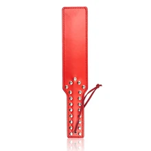 Punk Rivet Spank Paddle Horse Whip Beat Horse Training Crop Equestrian Riding Equestrian bat Submissive for Cosplay