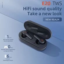 QERE E20 TWS  bluetooth earphones bluetooth 5.3  HD microphone HIFI Headphones Wireless headset