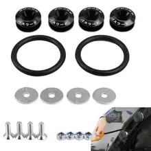 Quick Release Fasteners  Ideal For Front Bumpers Rear Bumpers And Trunk/hatch Lids  Universal Aluminum