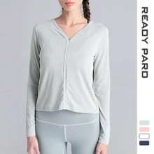 Quick-dry Long Sleeve Mesh Yoga Shirt WomenFitness T Shirt Workout Tops Woman yoga top shirt Sportswear workout