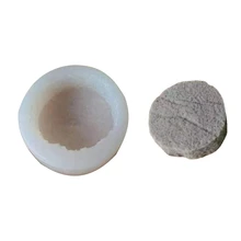 Quicksand Ornaments Baking Silicone Mold for Handmade Desktop Decor Gypsum Epoxy Resin Candle Mould for Decorations