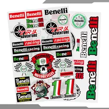 Reflective Motorcycle AutoBike Tank Helmet Reflective Sticker Italy Decal Accesssories For Benelli TRK 502 BN 302 TNT BJ 600