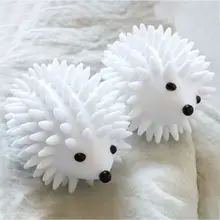 Reusable Hedgehog Washing Laundry Ball Hair Grabs Dryer Ball Clothes Washing Machine Cleaning Ball Cleaning Tools