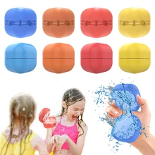 Reusable Water Balloon Self-Sealing Quick Fill Water Polo Summer Fun Outdoor Toys Suitable for Children Pool Party Game Toys