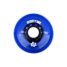 Ronyme 78A ABEC9 Skateboard Wheels Replacement High Performance Longboard PU Roller Wheels Mini Cruiser Wheels Replacement Wheel