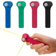 Rope Launcher Propeller Zip String Rope Push Thruster Controller Cord Shooter Cool Kid Gift Props Handheld Electric Toys Tiktok