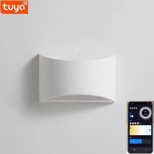 Roukeymi Tuya graffiti smart APP control colorful  wall lamp light  lamparas pared  room decor  interior decoration for home