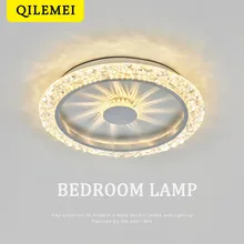 Round Crystal Modern Chandeliers For Luxury Living Room Kitchen Bedroom Indoor Lighting Led Lights Home Decoration Lamp Fixtures