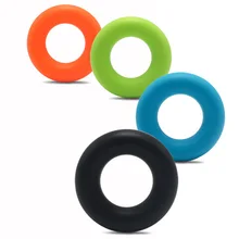 Rubber Hand Grip Forearm Finger Strengthener Wrist Stretcher Forearm Finger Strengthener Muscle Power Training Exercise Ring