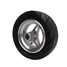 Rubber Tires 90/65‑6.5 Tire Wear Resistant with Stainless Steel Hub for Electric Scooters