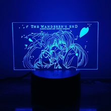 Rurouni Kenshin Himura Anime Figure 3d Led Lamp For Bedroom Manga Avater Night Lights Children's Room Decor Kid's Birthday Gifts