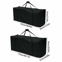 S/L Oxford Cloth Heavy Duty Outdoor Garden Furniture Cushion Storage Bag Travel Storage Bag Organizer Furniture Storage Bags