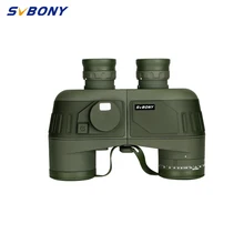 SVBONY SV27 Military Binoculars 7x50 w/Internal Rangefinder&Compass Waterproof High Powerful  Telescope for Survival