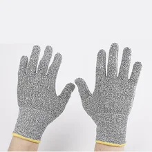 Safety Anti-cutting Gloves for Kitchen Cut Resistant Gloves 1 Pairs Safe Gloves Touch Screen Food Grade Level 5 Protection