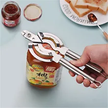 Safety Easy Stainless Steel Manual Can Opener Professional Bottle Openers Cap Opener Household Multifunctional Screw Tool