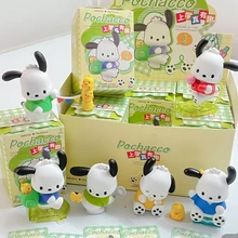 Sanrio Kawaii Pochacco Blind Box School Is Really Fun Series Cute Doll Ornaments Desktop Decorations Surprise Christmas Gifts
