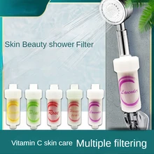 Scented Shower Head Filter Soft Improve Hair / Skin Fragrance Chlorine Removal Water Softener Female Gift Bathroom Accessories