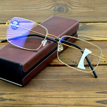 Screwless Titanium progressive Reading glasses Men Women multifocal presbyopic glasses optical frame Eyewear +0.75 to +4