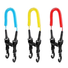 Scuba Diving Underwater Coil Camera Lanyard with Clip & Quick Release Buckle