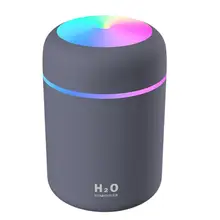 Silent Air Humidifier USB Ultrasonic Aroma Essential Oil Diffuser Romantic Soft Light Humidifier Mini Cool Mist Maker Purifier