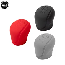 Silicone Gear Shift  Knob Cover Gear Shift Non Slip Grip Handle Case Automobiles Gear Shift Collars New Car Accessories Interior