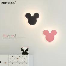 Simple Cute New Modern LED Wall Lamps Living Study Child Room Baby Bedroom Bedside Aisle Corridor Stairs Indoor Lights Lighting
