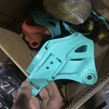 Skate Cuff 100% Original Powerslide EVO Plastic CUFF Set Green Blue Yellow Customized Leg Wrappings For Patines Size M