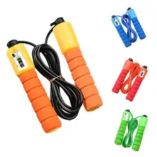 Skip Rope Jump Rope Professional Adjustable Rope Fitness Electronic Jump Ropes with Counter Sports Fast Speed Counting Jump Skip