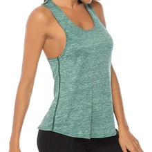 Sleeveless Yoga Sport Singlet Women Athletic Fitness Sport Tank Tops Gym Running Training Yoga Shirts