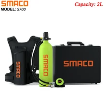 Smaco Mini Scuba Tank/Diving Equipment Air Tank Oxygen Cylinder Underwater Breathing Device Bottle Diving Scuba Accessories