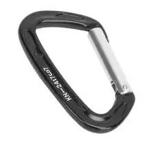 Small Carabiner Good Flexibility Carabiner Clip Anti-Hook System for Mountaineering for Rock Climbing for Ice Climbing