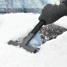 Snow Shovel Quick Clean Ice Scraper Snow Removal Car Windshield Window Snow Cleaning Scraping Tool Ice Breaker Snow Shovel