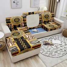 Sofa Seat Cushion Cover Elastic Sofa Cover Stretch Washable Removable Slipcover Pets Kids Furniture Protector
