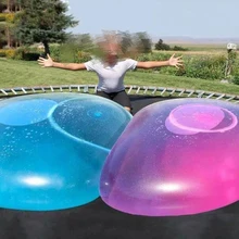Soft Air Water Filled Ball Blow Up Balloon Bubble Ball Toy Fun Party Game Summer Inflatable Gift for Children Kids Outdoor Toys