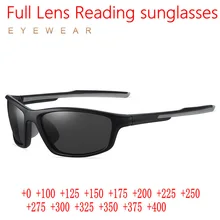 Sports Wrap Around Polarized Reading Glasses Sunglasses For Men Women Full Lens Magnification Driving Sunglass Readers NX