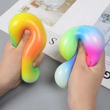 Squeeze Balls Toys Change Colour Soft Foam TPR Toys for Kids Children Adults Stress Relief Funny Toys Stress Relief