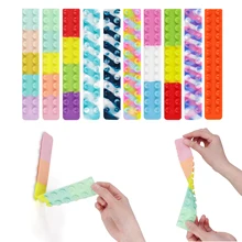 Squidopops Antistress pop tape Fidget Toy Children Stress sucker band Squeeze Toy Soft Squishy Toy Adult Kids To Relieve